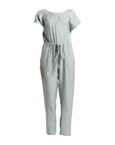 Woman Jumpsuit Sage green Size 6 Viscose, Polyester