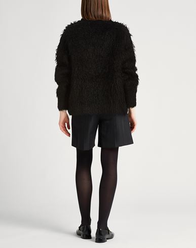 Woman Sweater Black Size 12 Mohair wool, Polyamide