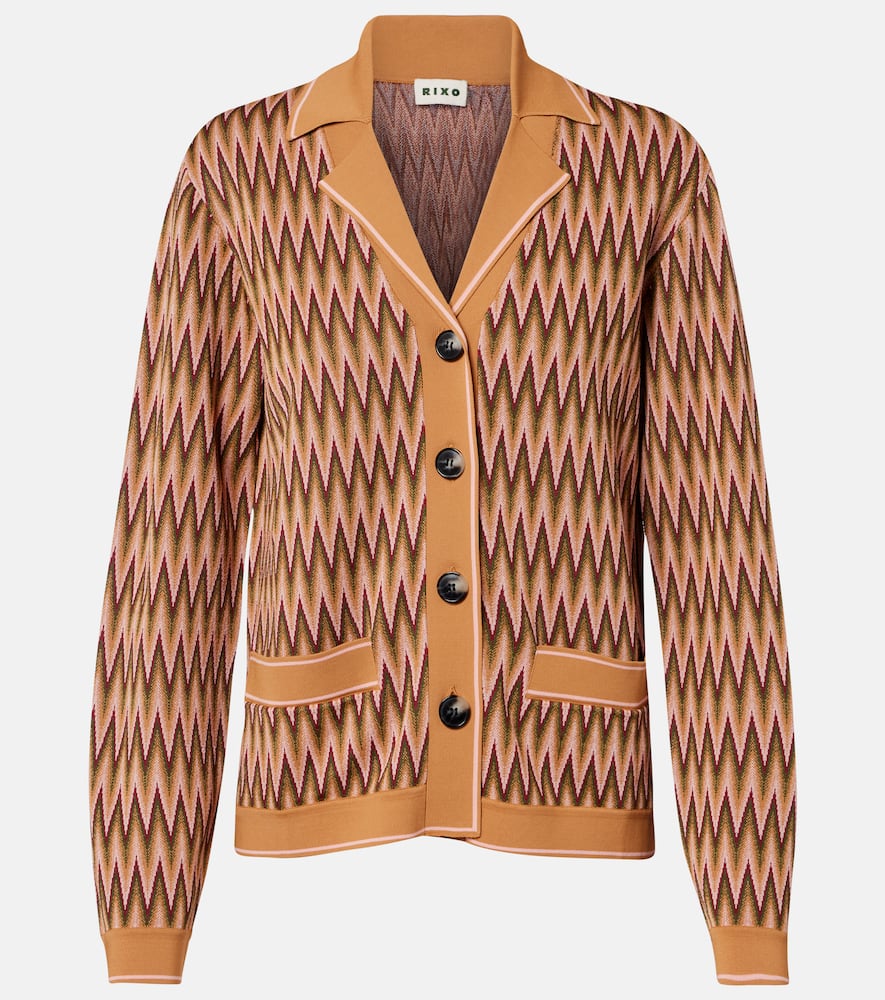 Quinley jacquard cardigan