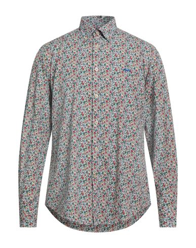 Man Shirt Sky blue Size XL Cotton