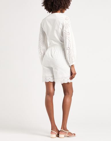 Woman Shirt White Size 6 Cotton