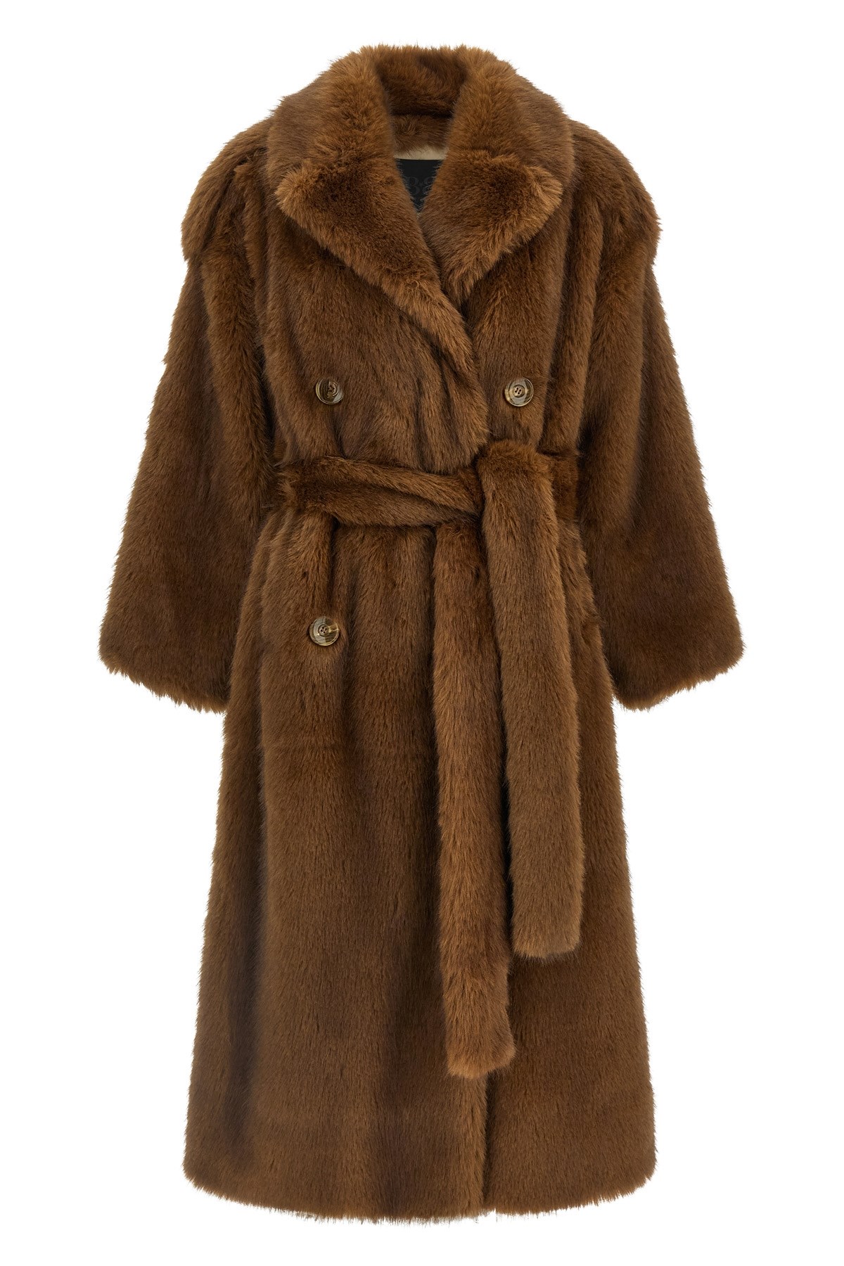 'Farrah' Eco-Fur Coat