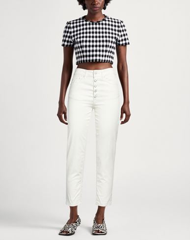Woman Pants Ivory