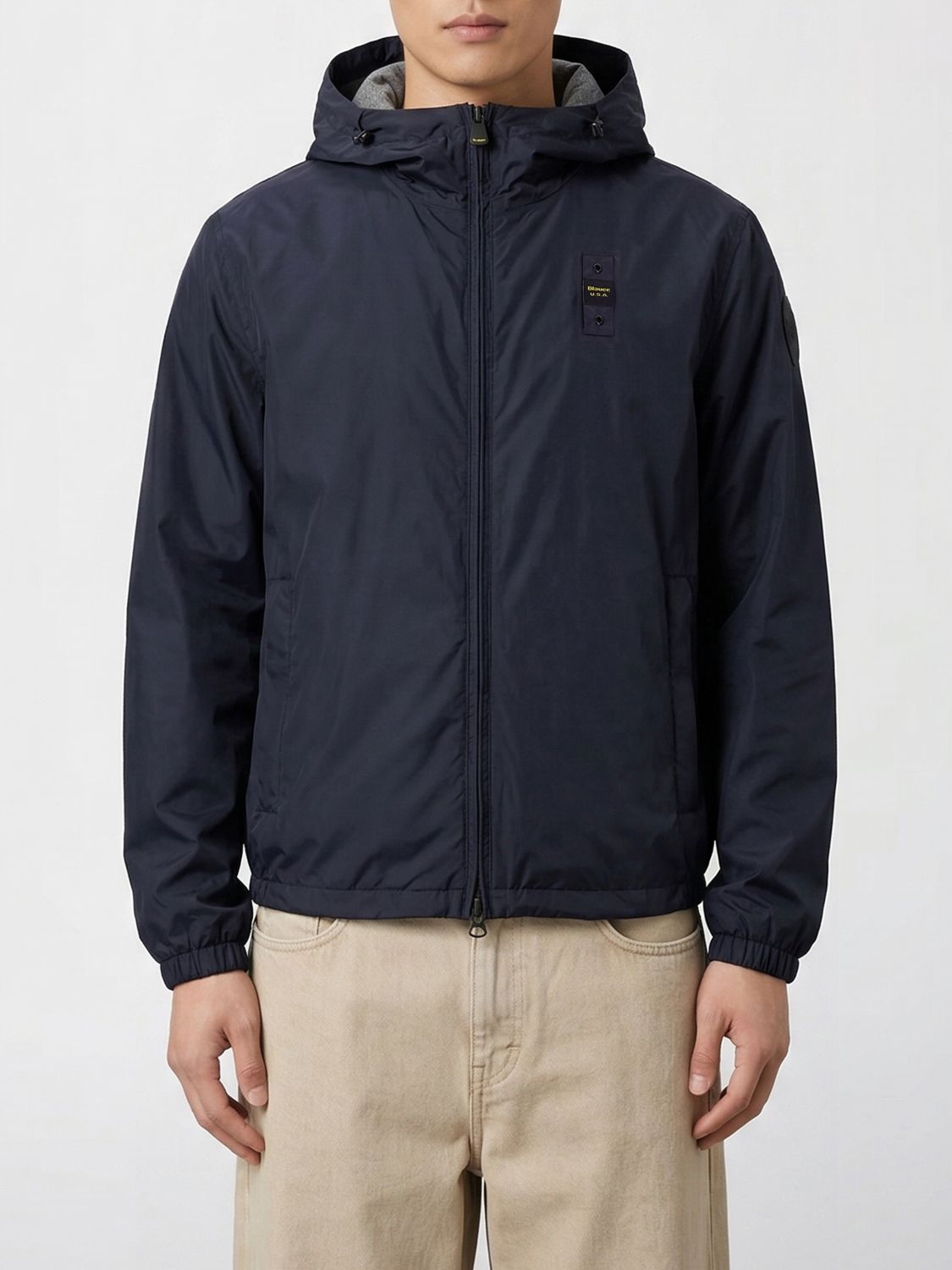 Jacket Men color Blue