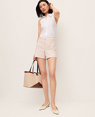 Ann Taylor The City Short in Gingham