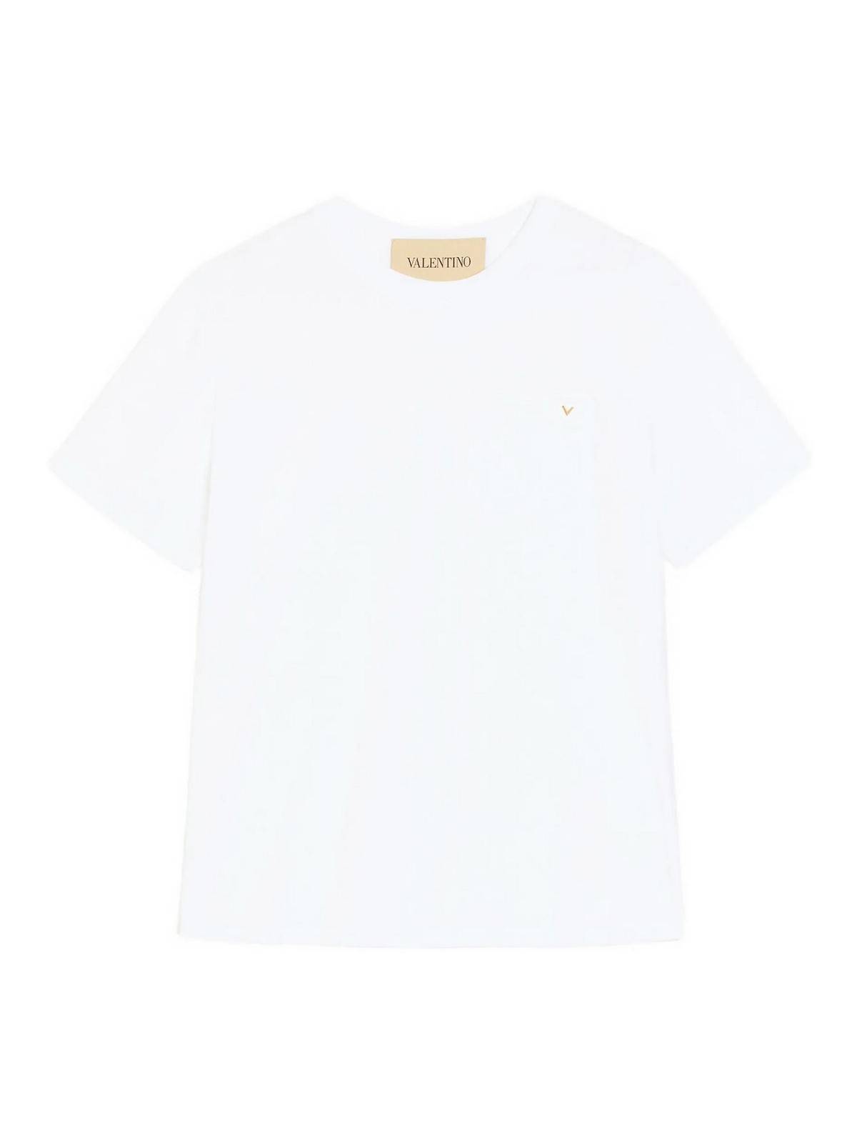T-Shirt White Cotton - Men