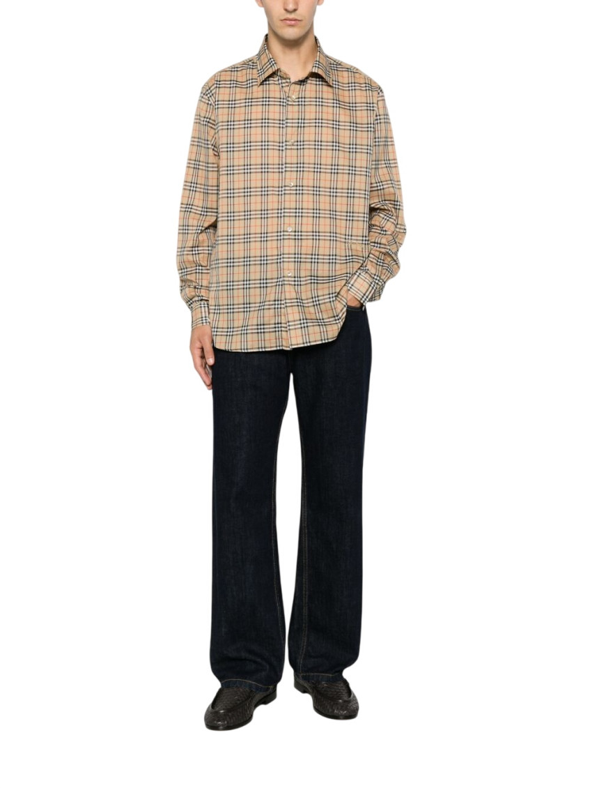 Check Cotton Shirt