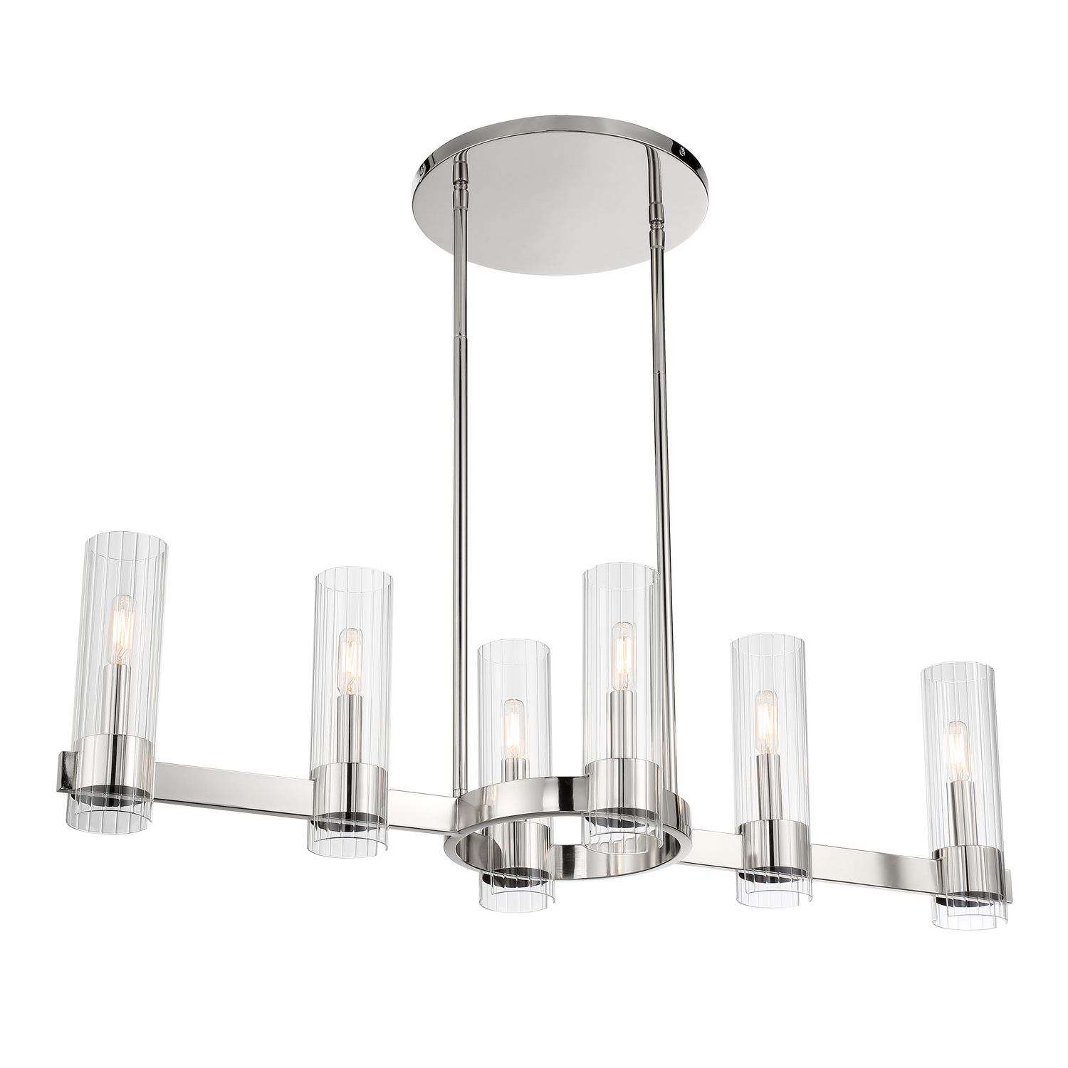Chrome Island Pendant from the Vernon Place Collection