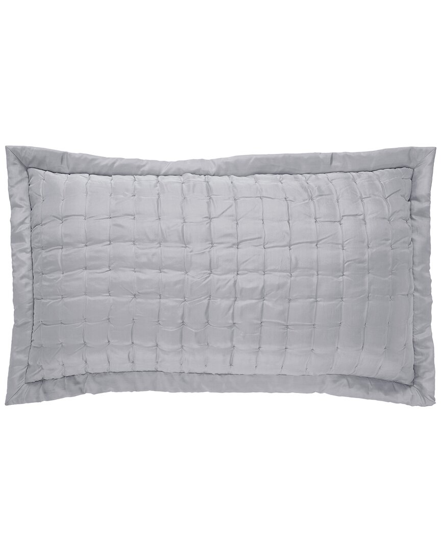 Madison Hand Pinched Silk Quilt Sham