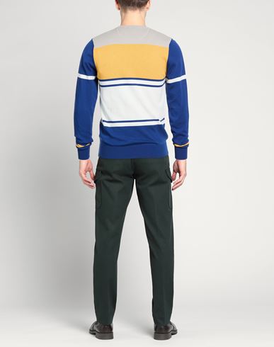 Man Sweater Blue Size 38 Cotton