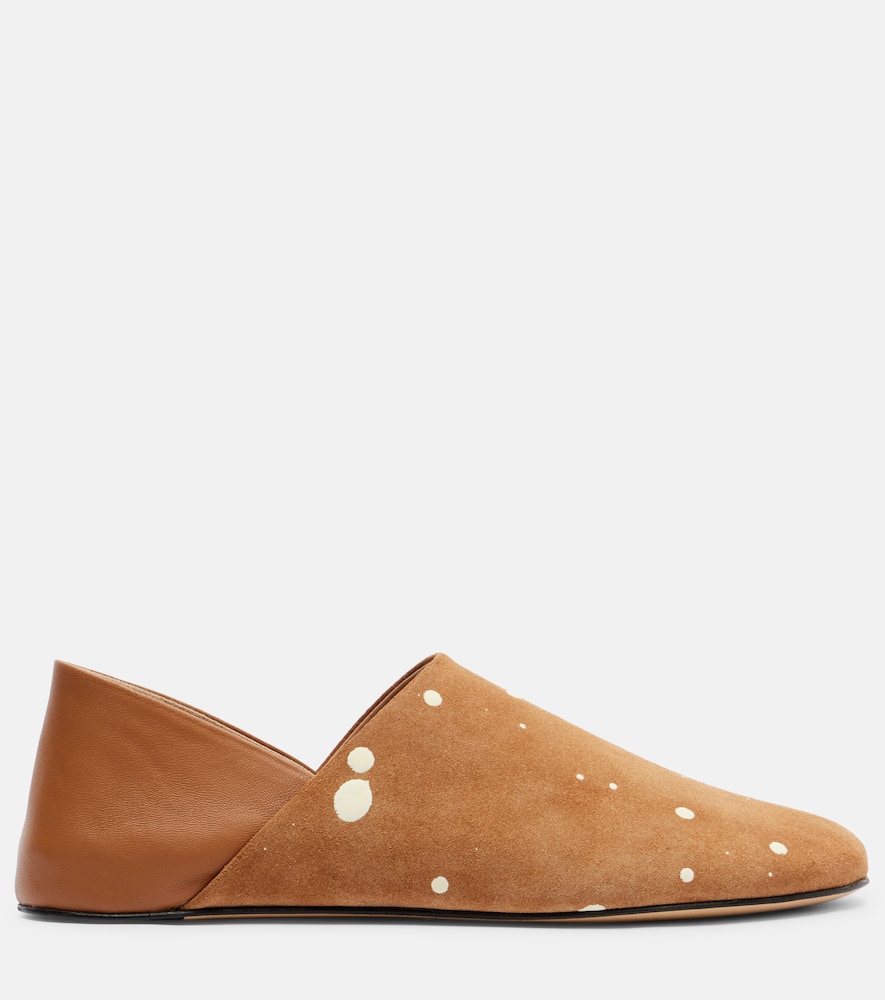 Babouche M suede slip-on shoes