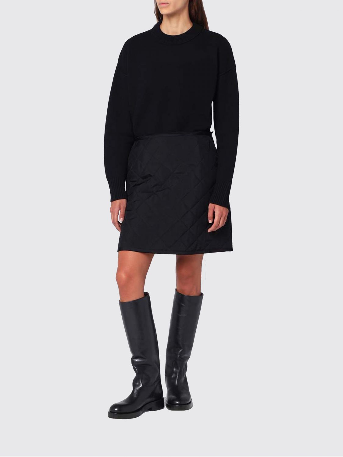 Skirt Woman color Black