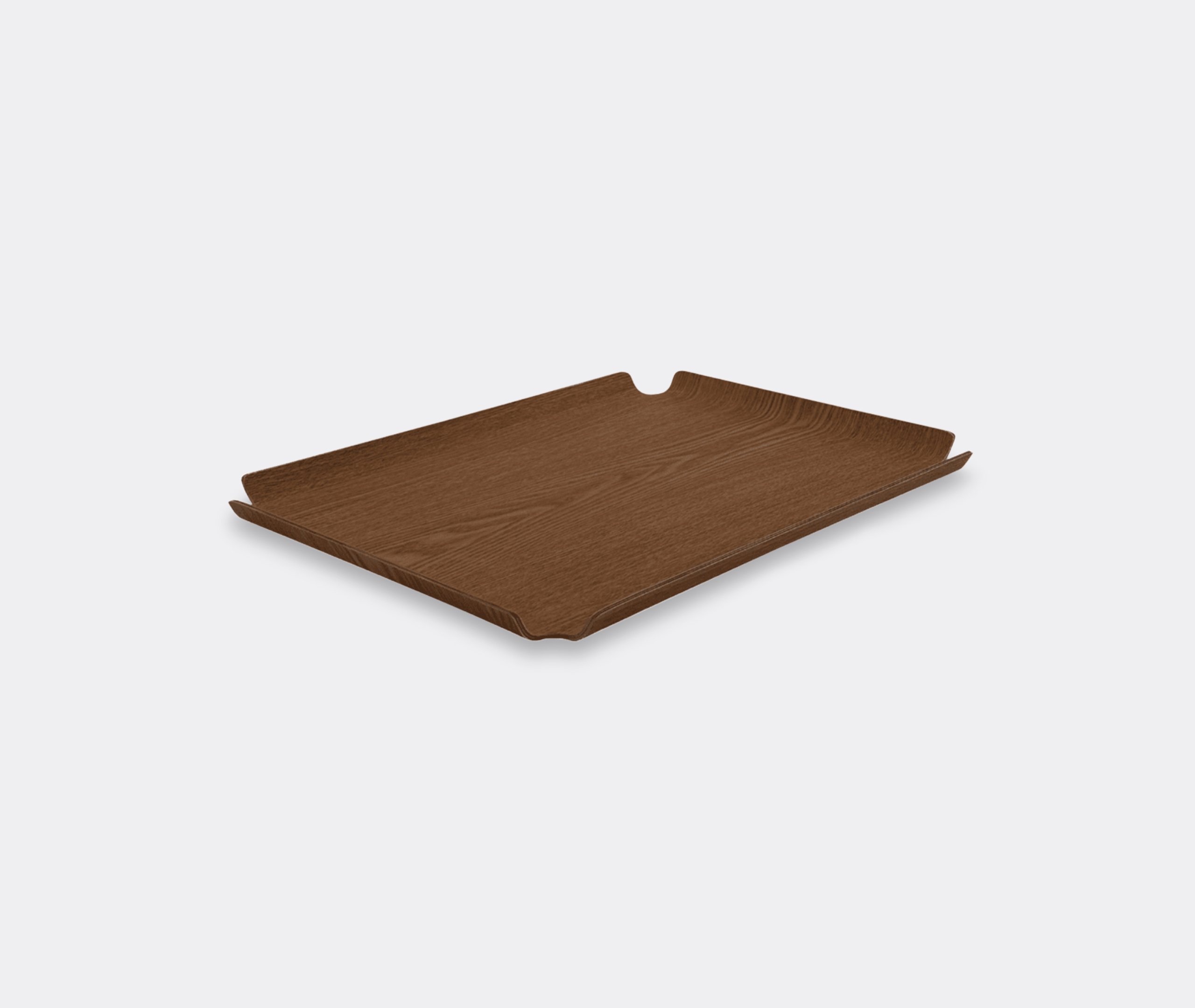 'deck' Rectangular Tray, Medium, Walnut