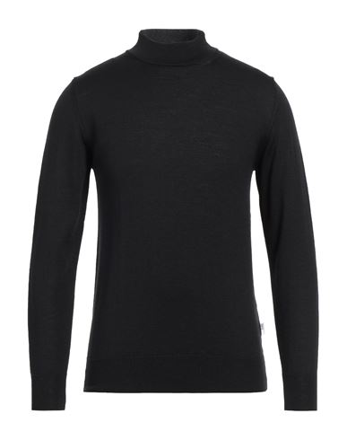 Man Turtleneck Black Size XL Wool, Acrylic