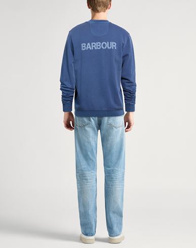 Man Sweatshirt Blue Size S Cotton