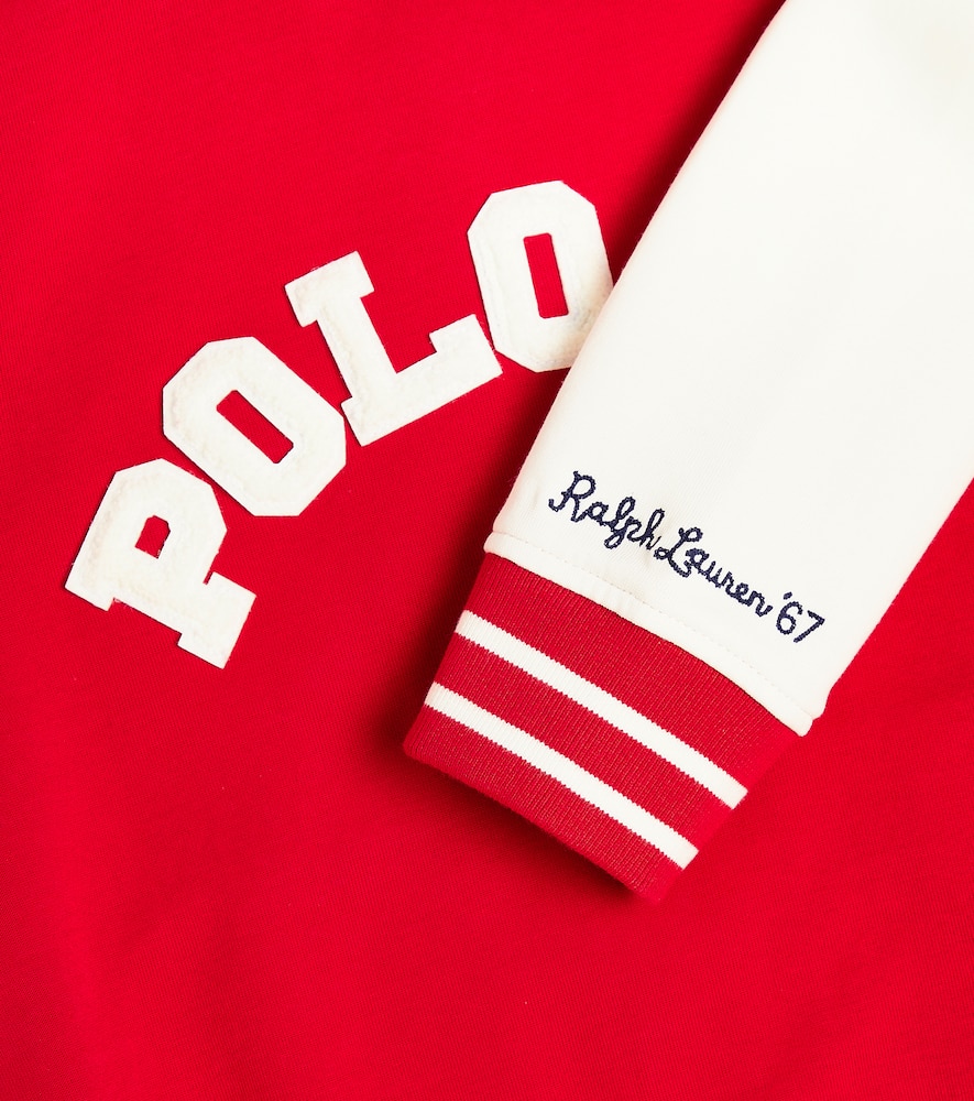 Logo cotton-blend jacket
