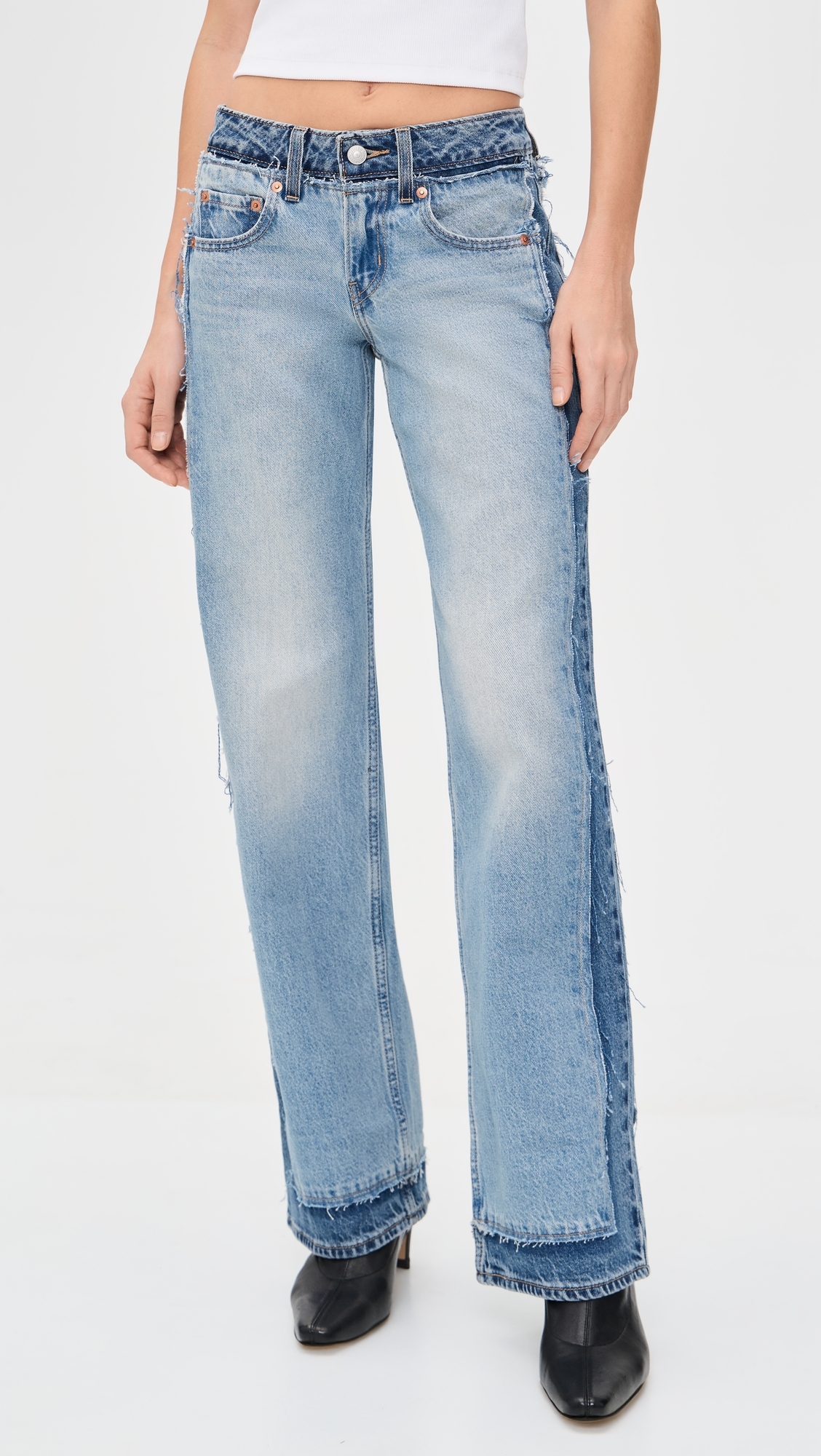 Low Loose Decon Jeans Upon Reflection