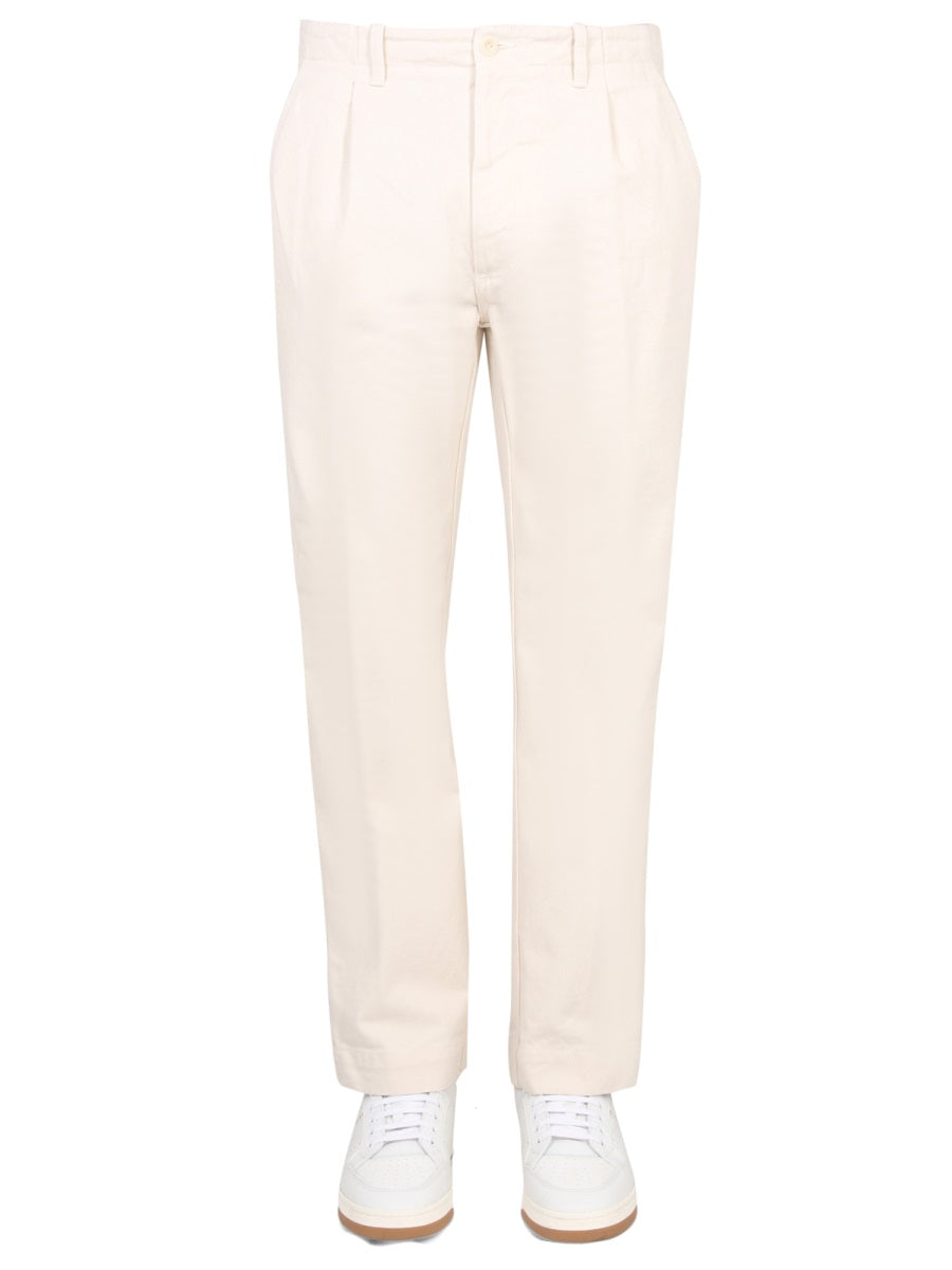Men's Utility Pants with Button Closure