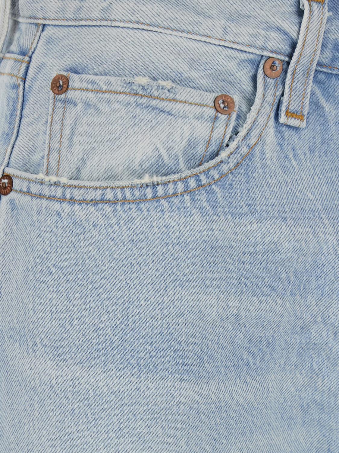 Jeans Woman color Gnawed Blue