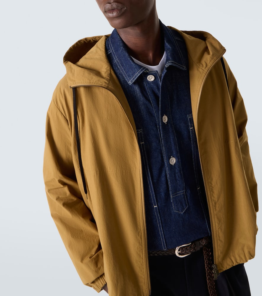 X Aaron Levine cotton-blend jacket