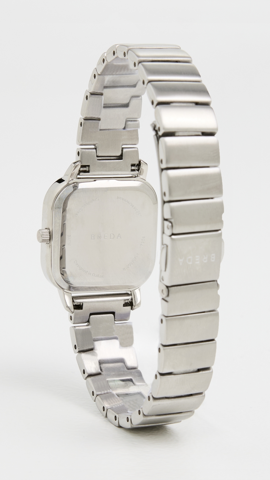 Esther Watch Silver/Moss One Size