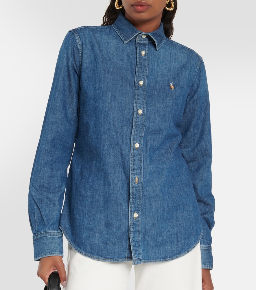 Polo Ralph Lauren Embroidered denim shirt