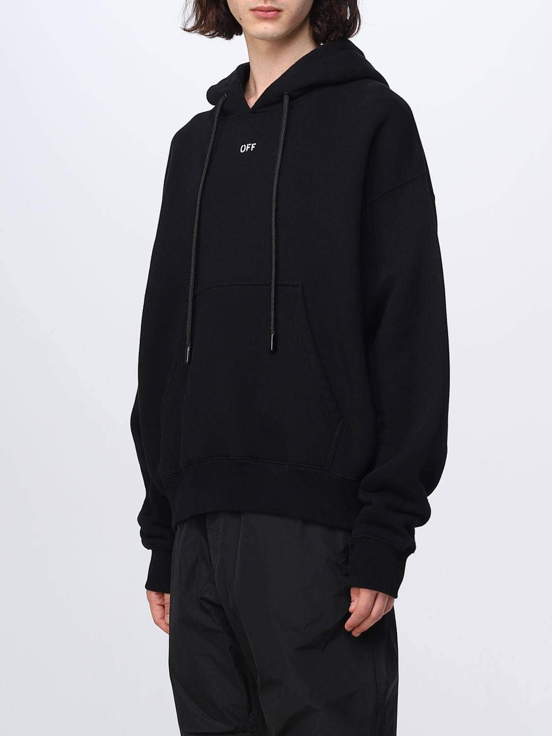 Sweatshirt Men color Black
