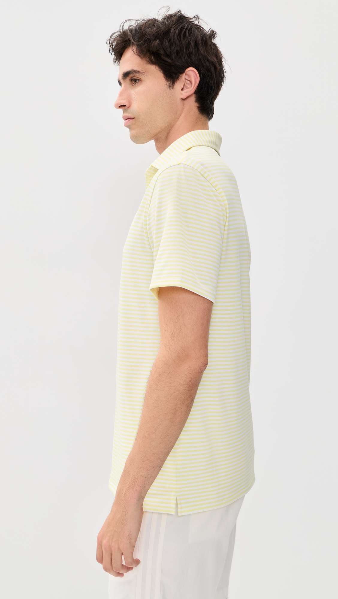 Randoplh Striped Polo Yellow