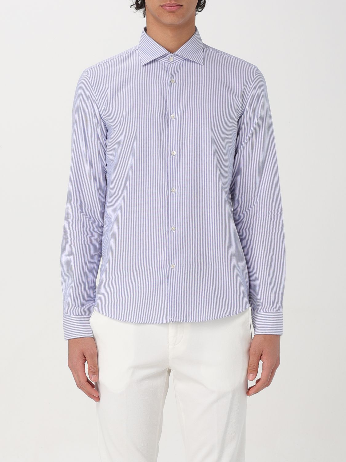 Shirt Men color Sky Blue