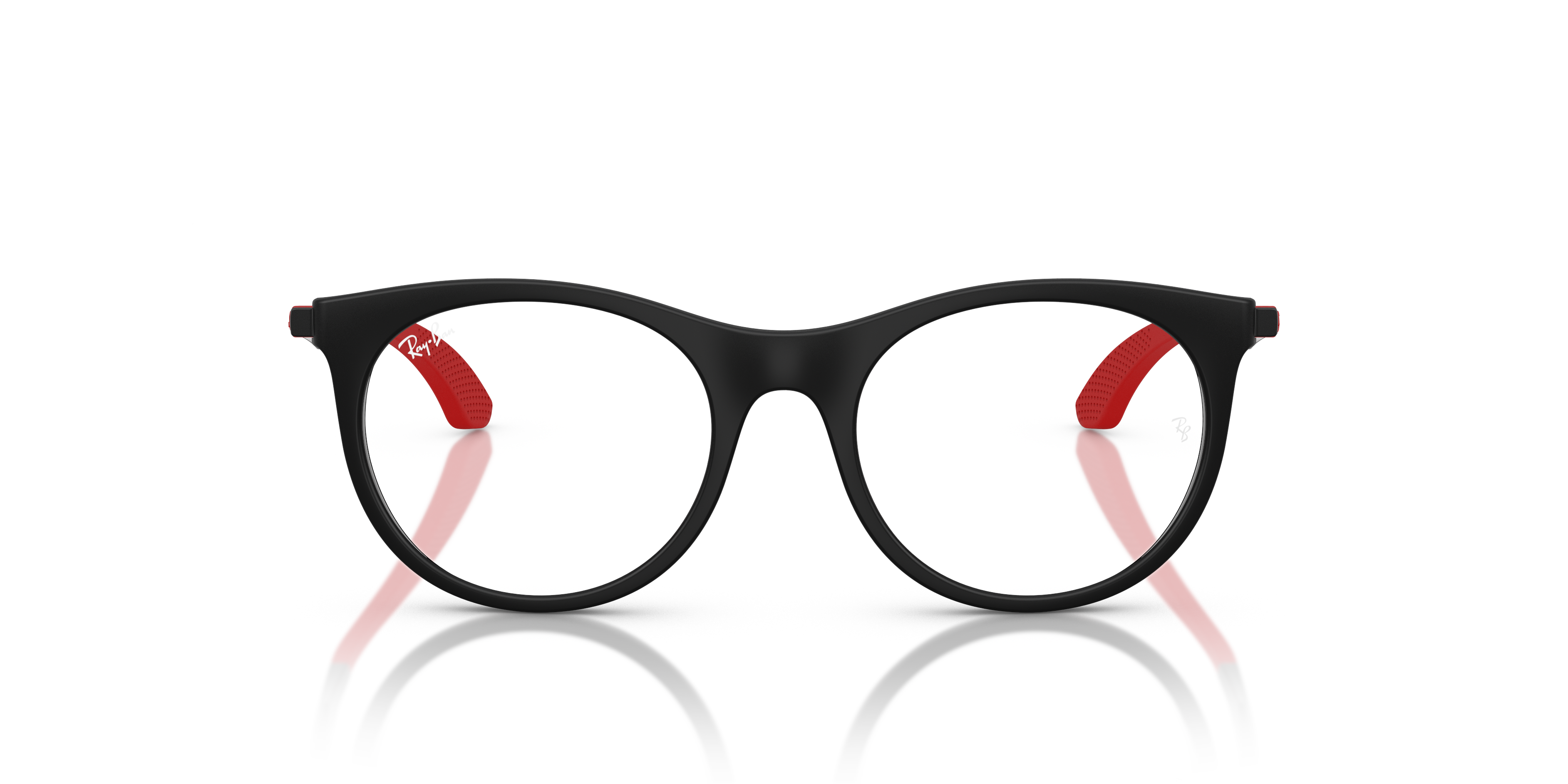 Ray - Ban Bambino Ray - Ban RY9082V 7501 Montature da vista bambino Nylon Nero Trasparente Pantos Normale