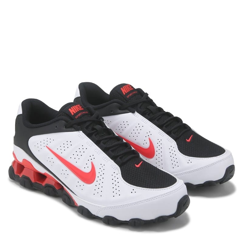 Men's Reax 8 Nsw Sl Sneakers (White/Red/Black)