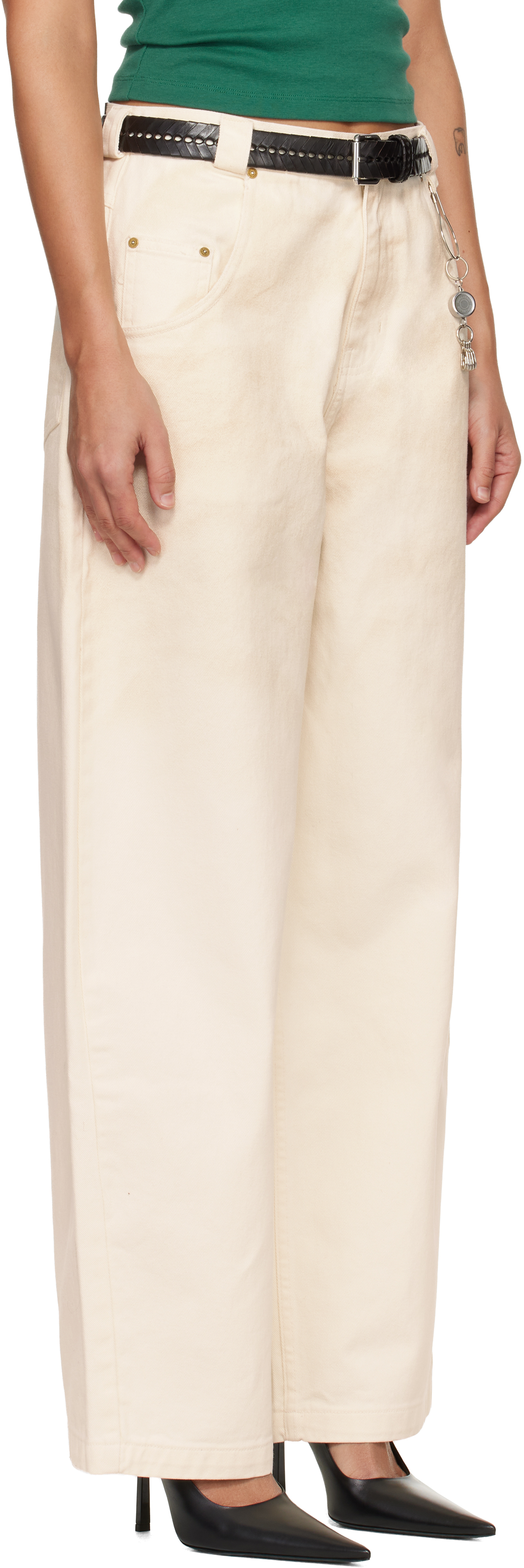 Off-White 'Bad Girl' Jeans