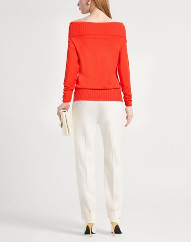 Woman Sweater Tomato red Size M Viscose, Polyester