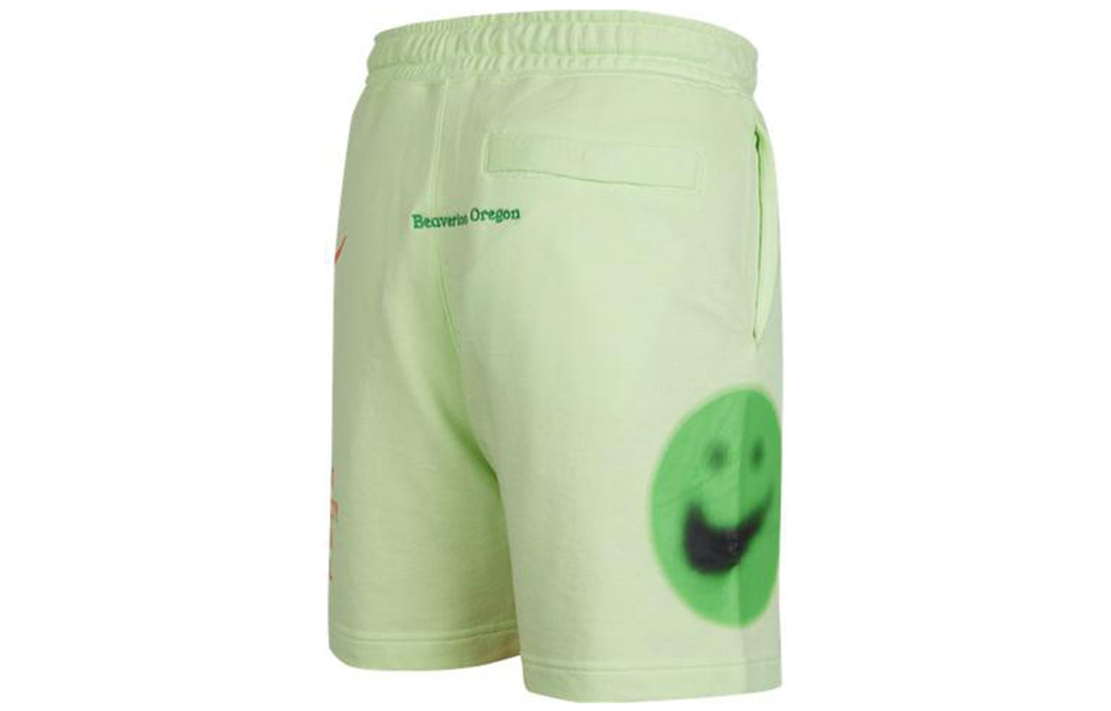 Nsw Ft Short Wtour Large Logo Printing Knit Sports Shorts Green