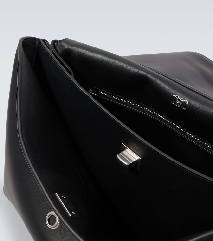 Rodeo leather messenger bag
