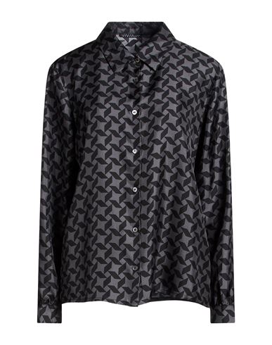 Woman Shirt Grey Size 10 Silk