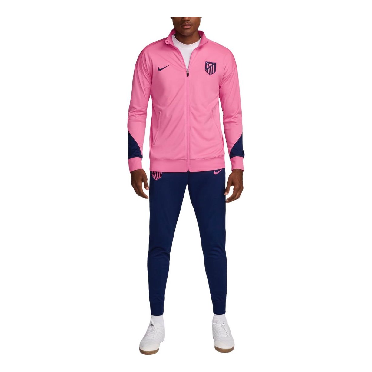 Dri-FIT Atletico Madrid Strike Third Football Knit Tracksuit 'Pink Blue'