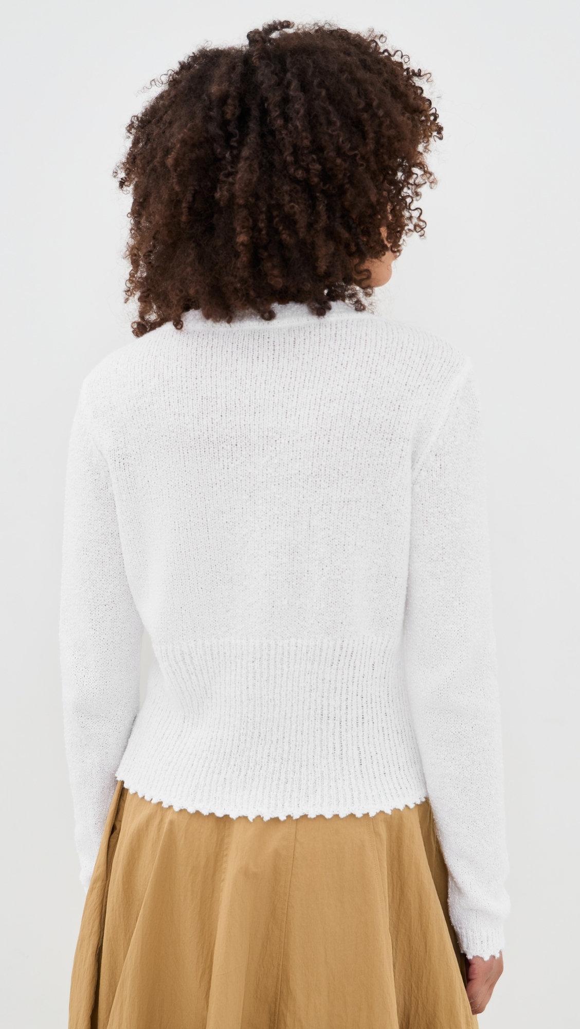 Monti Cardigan White