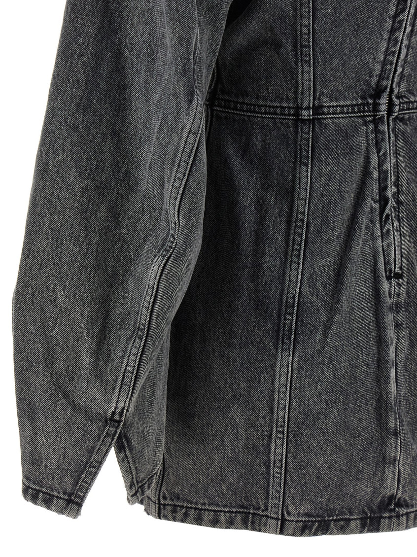 Denim Dress Dresses Gray