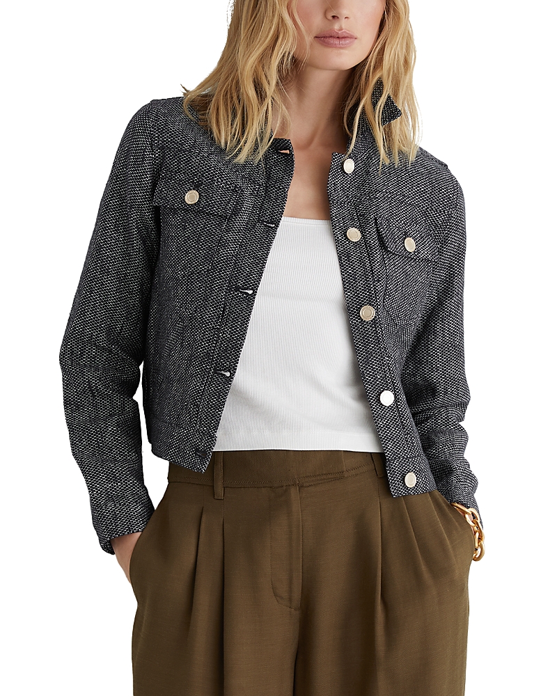 Bree Textured Trucker Jacket