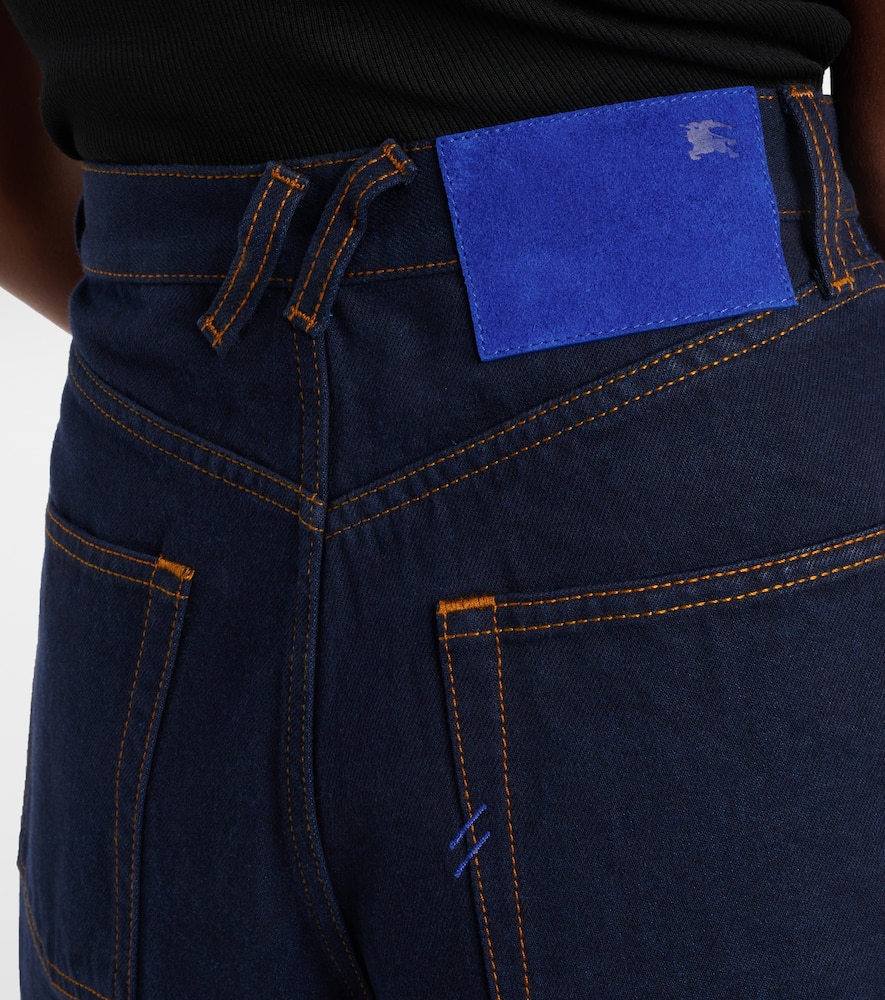 High-rise wide-leg jeans