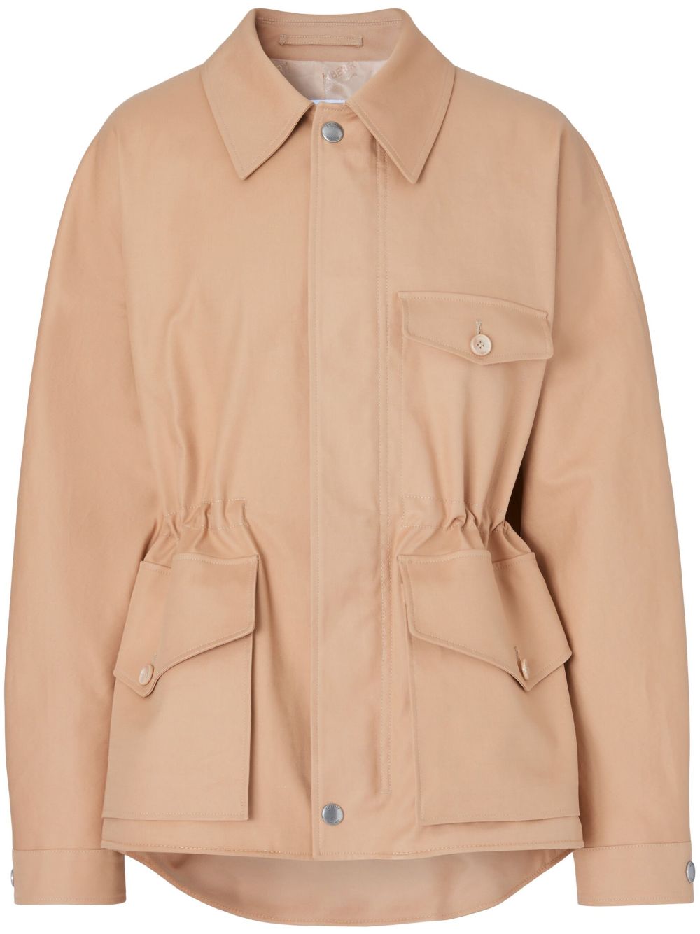 Gabardine cotton jacket - Neutrals