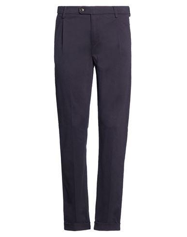 Man Pants Midnight blue Size 31 Cotton, Elastane