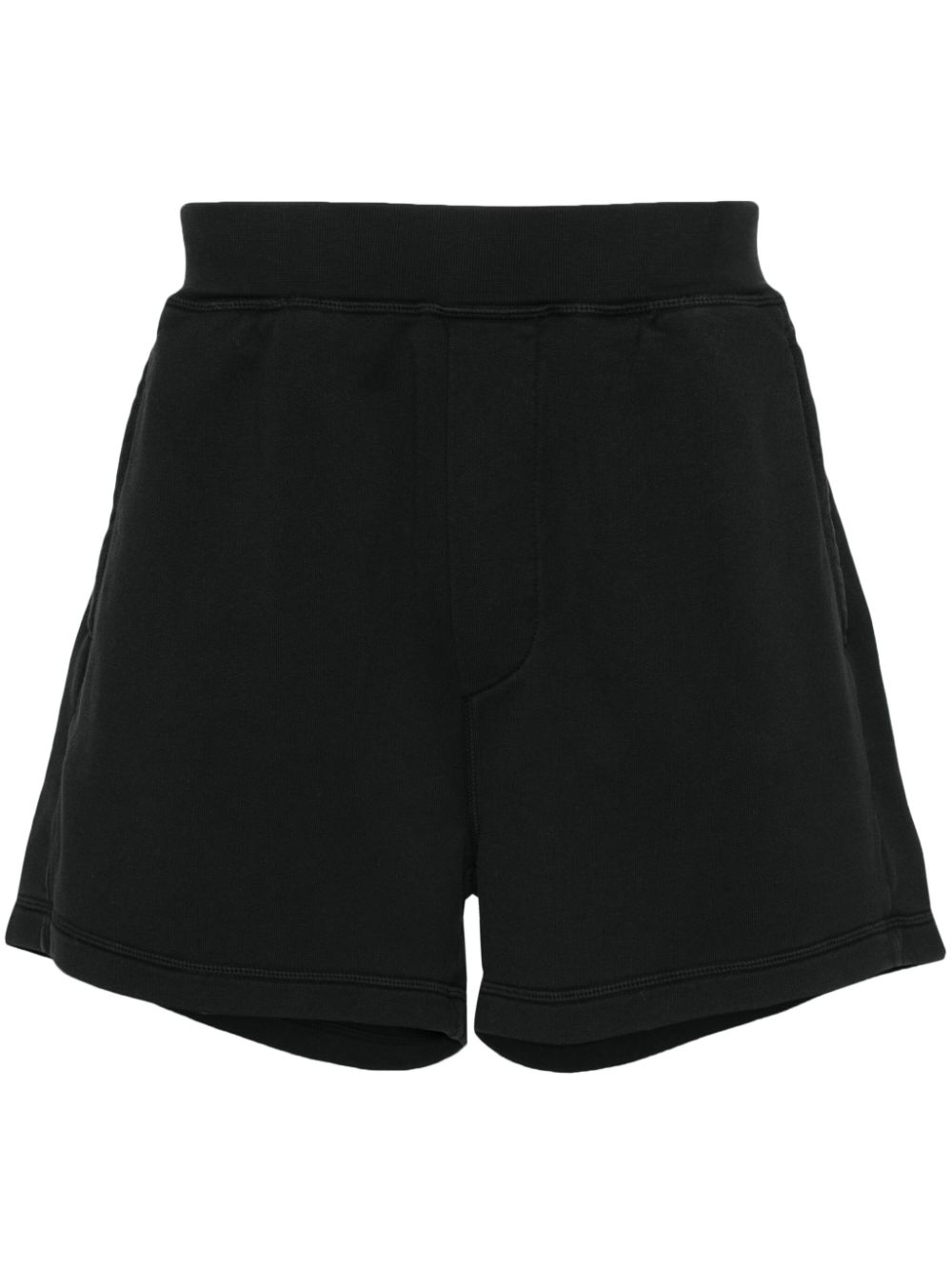 Logo-print track shorts - Black