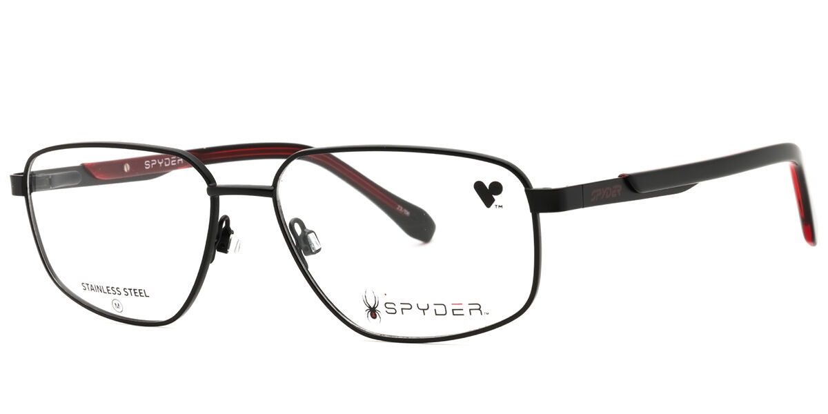 Spyder SP4033 001 Occhiali da Vista Neri per Uomo Solo Montatura