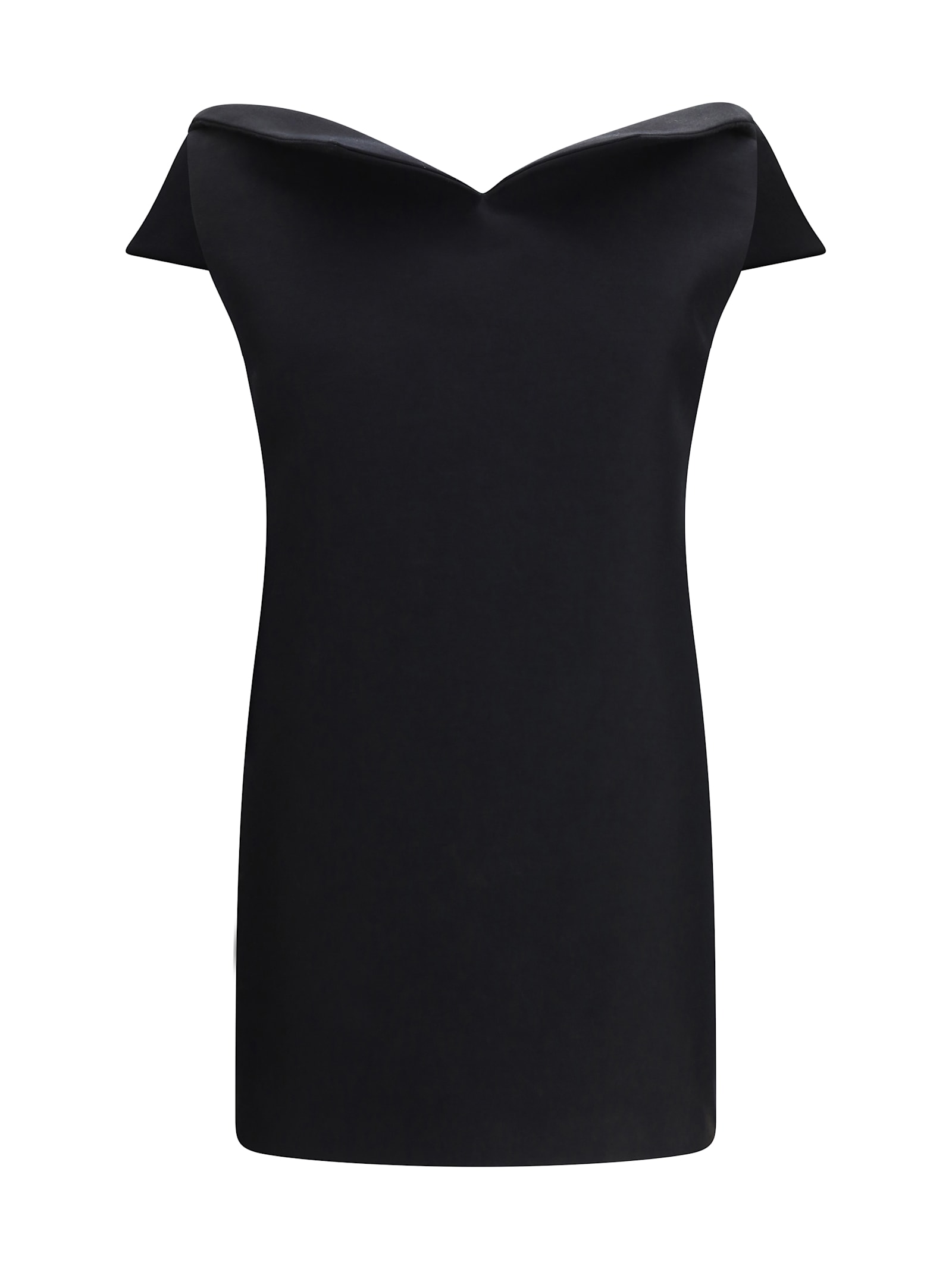 Balenciaga - silk-blend strapless mini dre