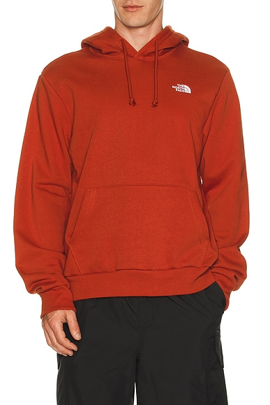 The North Face Evolution Simple Dome Regular Hoodie in Brick. L. Also in M, S, XL/1X, XXL/2X