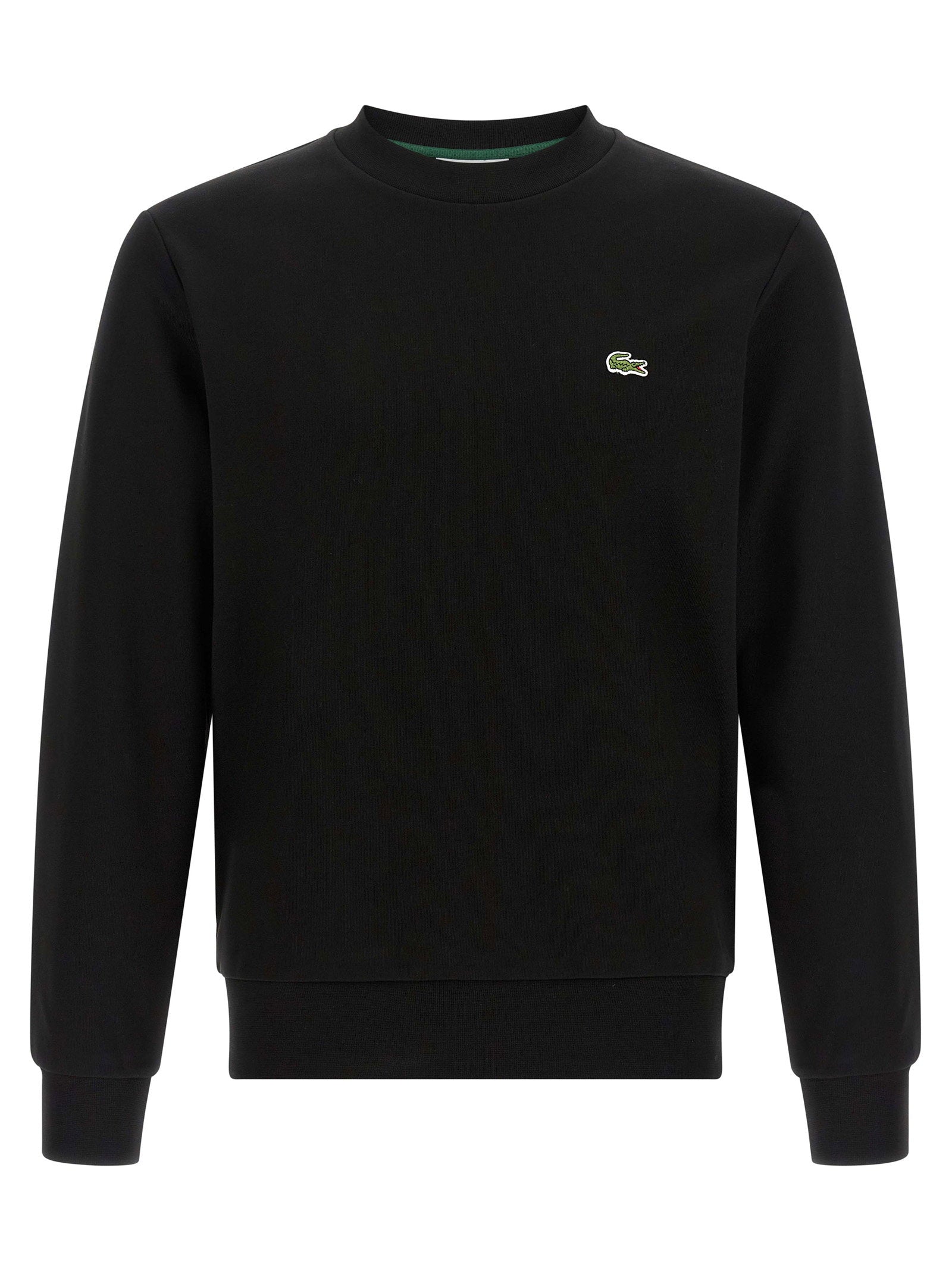 Logo-Embroidered Sweatshirt — Black