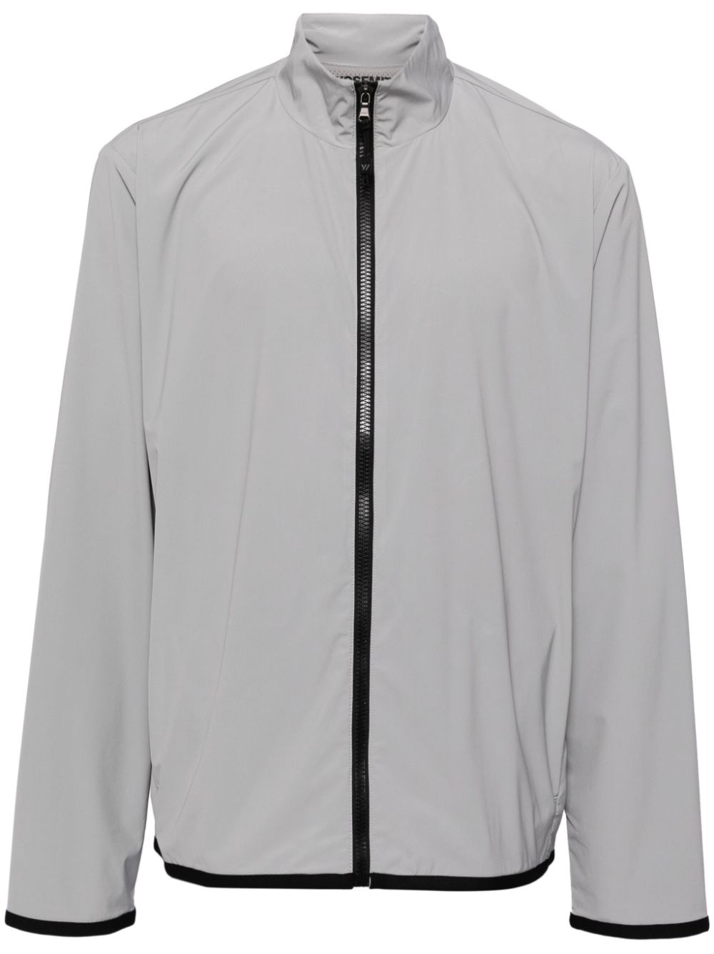 Long-sleeve mock-neck jacket - Grey