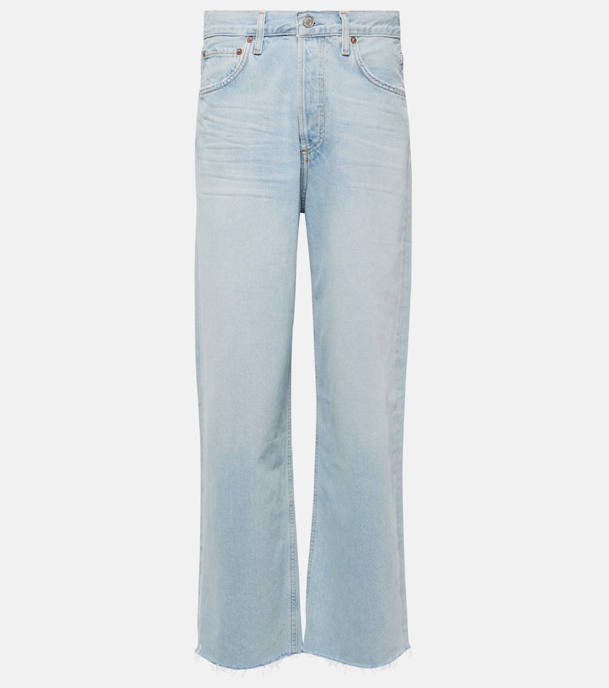 Ren high-rise wide-leg jeans